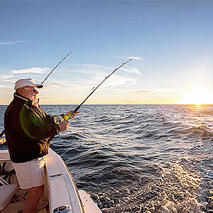 Fishing charter off the coast of Townsville