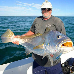 Fishing charters around Townsville trophy black Jew fish