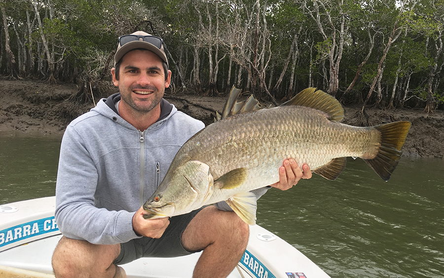 Big Barramundi Fishing charter Townsville